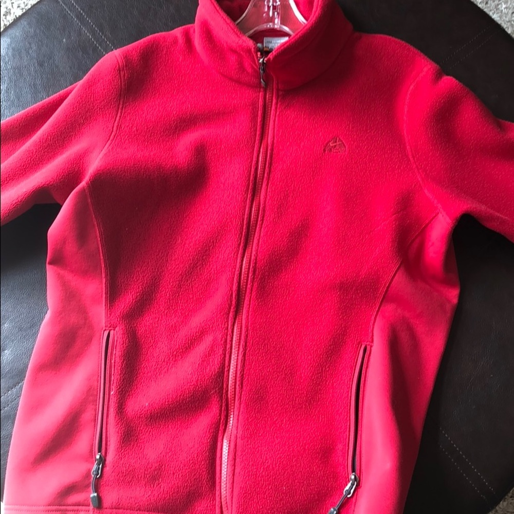 Red Nike Sweater Jacket size XL